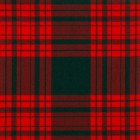 Menzies Green Modern 13oz Tartan Fabric By The Metre